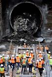 TBM Angeli-Construction milestone for Regional Connector Transit Project