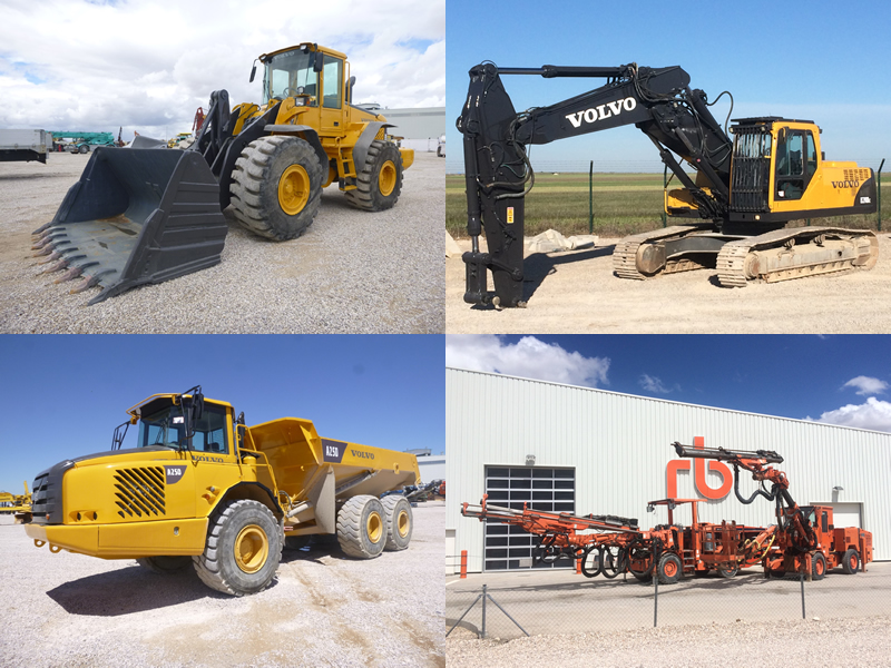 Drilling & tunnelbuilding equipment up for auction