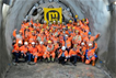 Breakthrough in the Sachseln safety tunnel