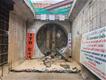 India - Breakthrough on Namma Underground metro, Pink line, in Bangalore